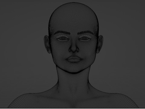 Thomasin McKenzie Modello 3D