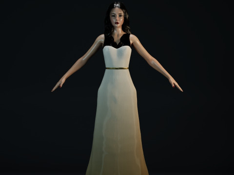 Dilraba Dilmurat 3D 모델