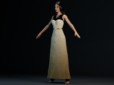Dilraba Dilmurat 3D 모델