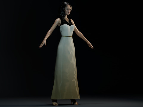 Dilraba Dilmurat 3D 모델