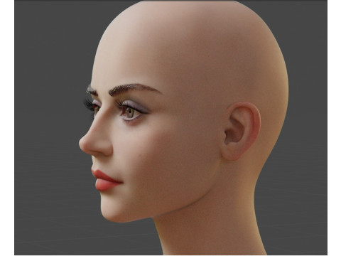 Jenna Coleman Modelo 3D