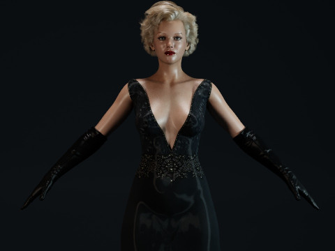 Marilyn Monroe Modelo 3D