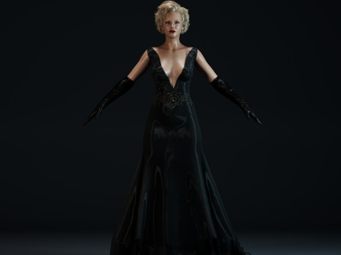 Marilyn Monroe Modelo 3D