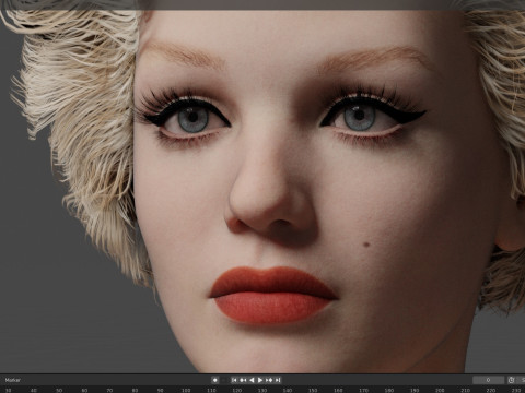 Marilyn Monroe Modelo 3D