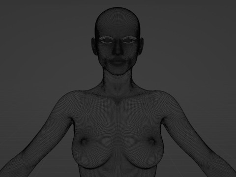 Olivia Taylor Dudley 3D Model