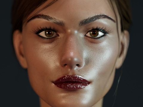 Phoebe Tonkin 3Dモデル