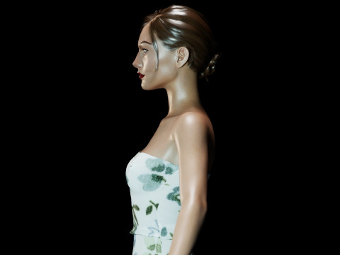 Phoebe Tonkin 3Dモデル