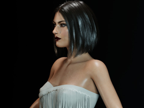Mila Kunis 3D-Modell