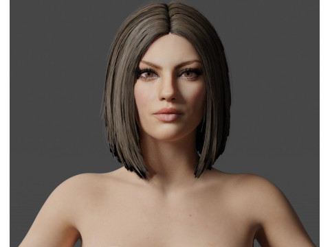 Mila Kunis 3D-Modell