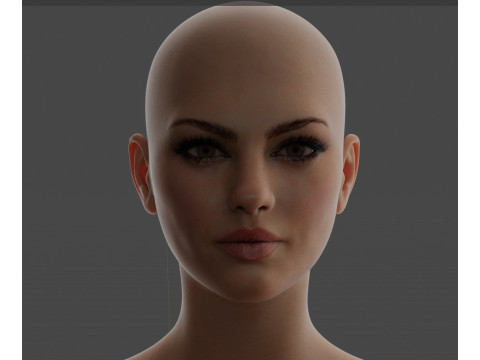 Mila Kunis 3D-Modell
