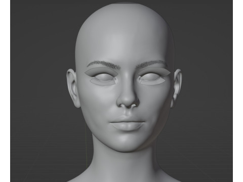 Mila Kunis 3D-Modell