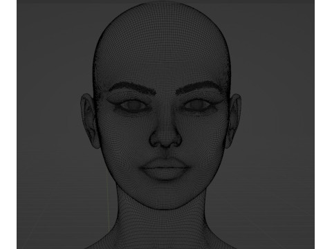 Mila Kunis 3D-Modell