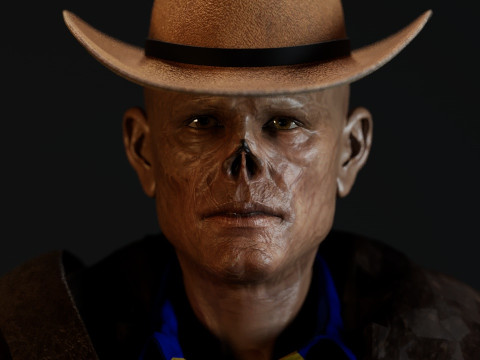 Cooper Howard The Ghoul Modelo 3D