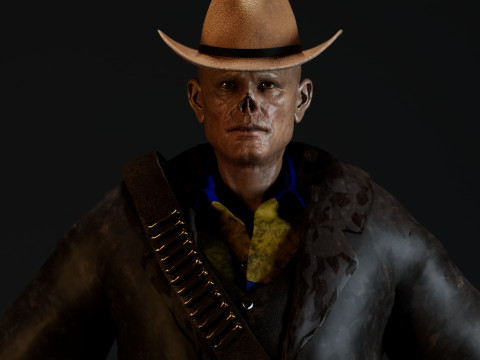 Cooper Howard The Ghoul Modelo 3D