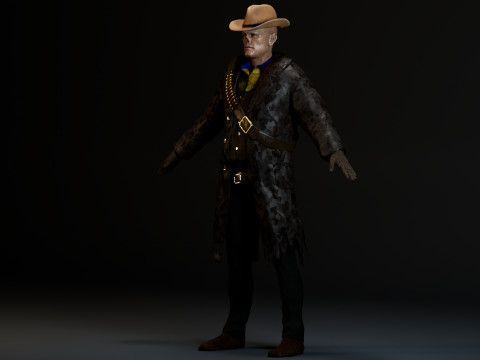 Cooper Howard The Ghoul Modelo 3D