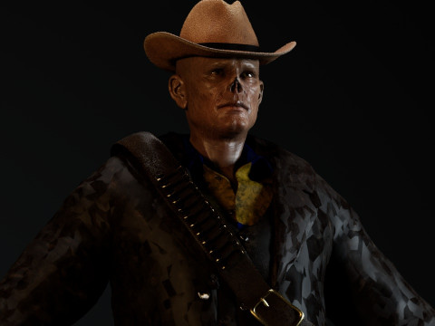 Cooper Howard The Ghoul Modelo 3D
