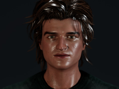Steve Harrington 3D Model