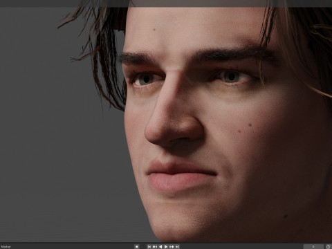 Steve Harrington 3D Model