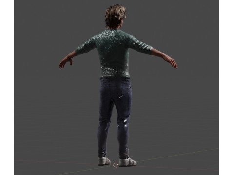 Steve Harrington 3D Model