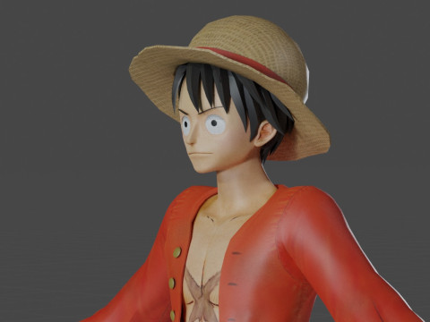 Monkey D Luffy Model 3D