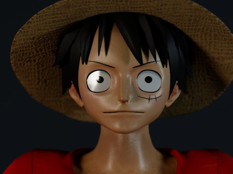 Monkey D Luffy Model 3D