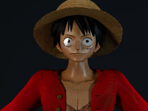 Monkey D Luffy Model 3D