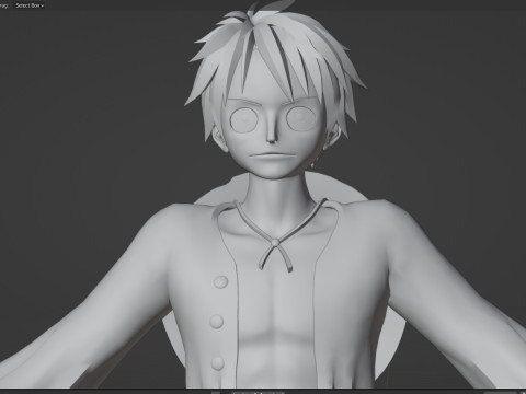 Monkey D Luffy Model 3D