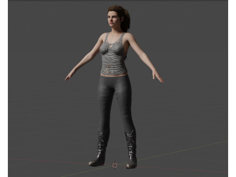 Barbara Palvin Model 3D