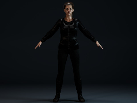 Barbara Palvin Model 3D