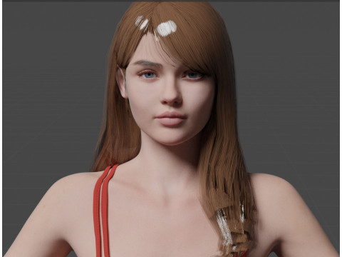 Kristina Pimenova 3Dモデル