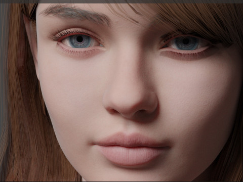 Kristina Pimenova 3Dモデル