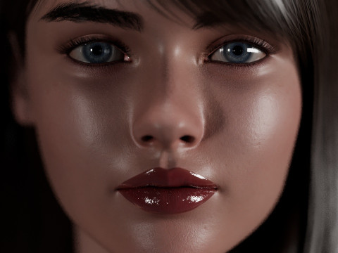 Kristina Pimenova 3Dモデル