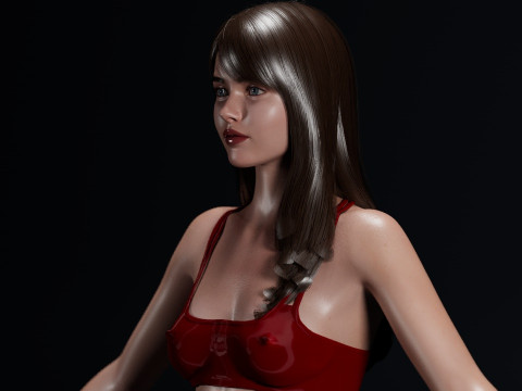 Kristina Pimenova 3Dモデル