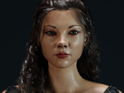Margaery Tyrell 3Dモデル