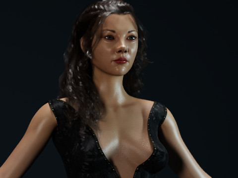 Margaery Tyrell 3Dモデル