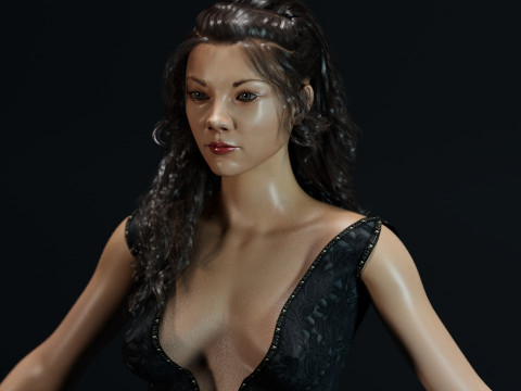 Margaery Tyrell 3Dモデル