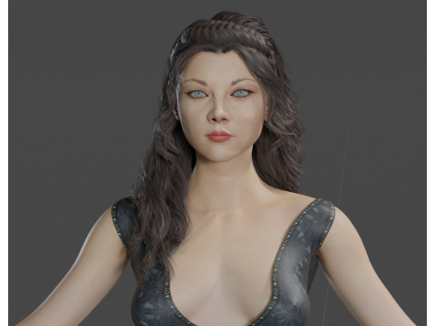 Margaery Tyrell 3Dモデル