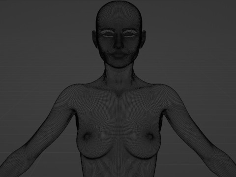 Courteney Cox 3D Model