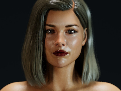 Ali Larter 3D Model