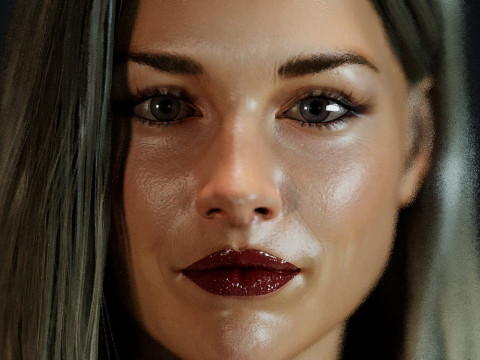 Ali Larter 3D Модель