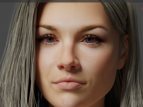 Ali Larter 3D Модель