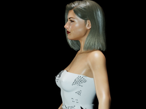 Ali Larter 3D Модель