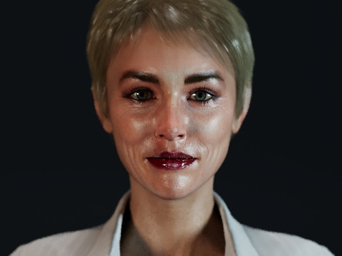 Sharon Stone 3D Model