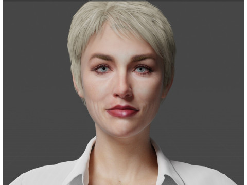 Sharon Stone 3D 模型