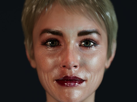 Sharon Stone 3D 模型