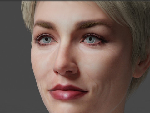 Sharon Stone 3D 模型