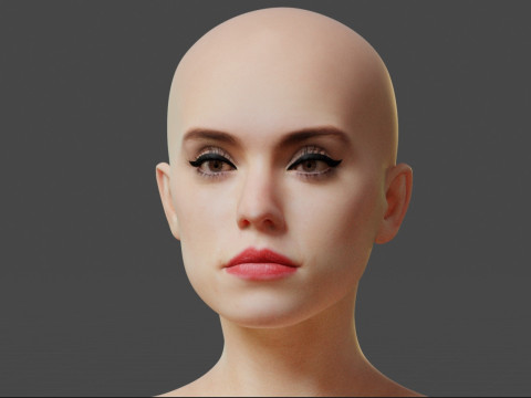 Daisy Ridley 3Dモデル