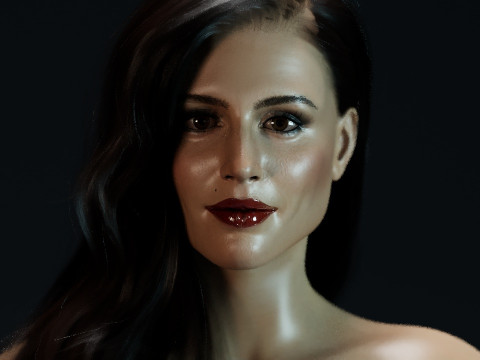 Eliza Dushku 3D Модель