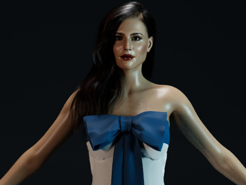 Eliza Dushku Modello 3D