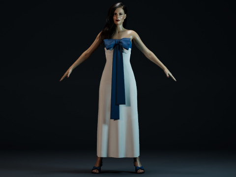 Eliza Dushku Modello 3D